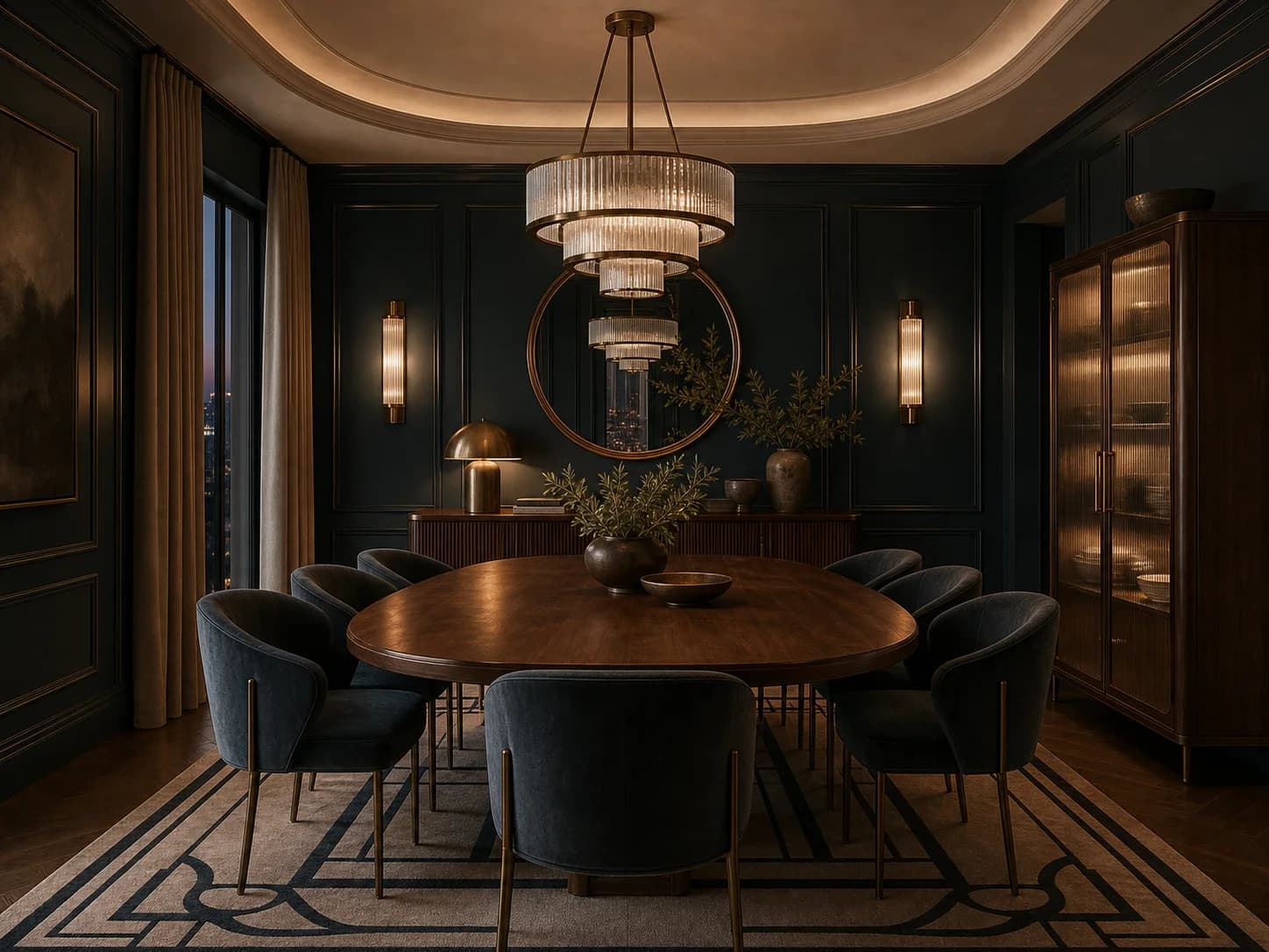 Art Deco Revival Dining Room design inspiration