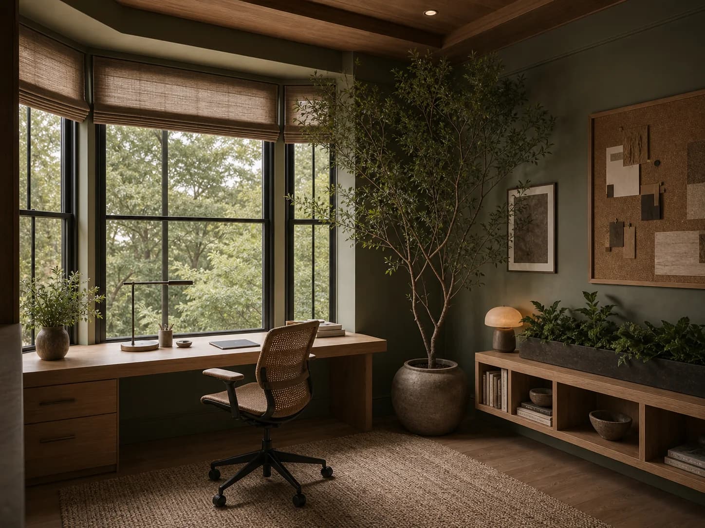 Biophilic home office design — home offices