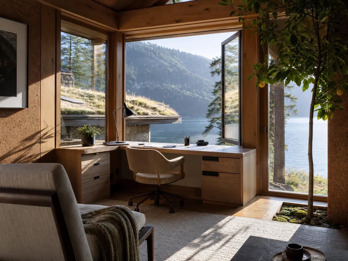 Biophilic home office design — home offices