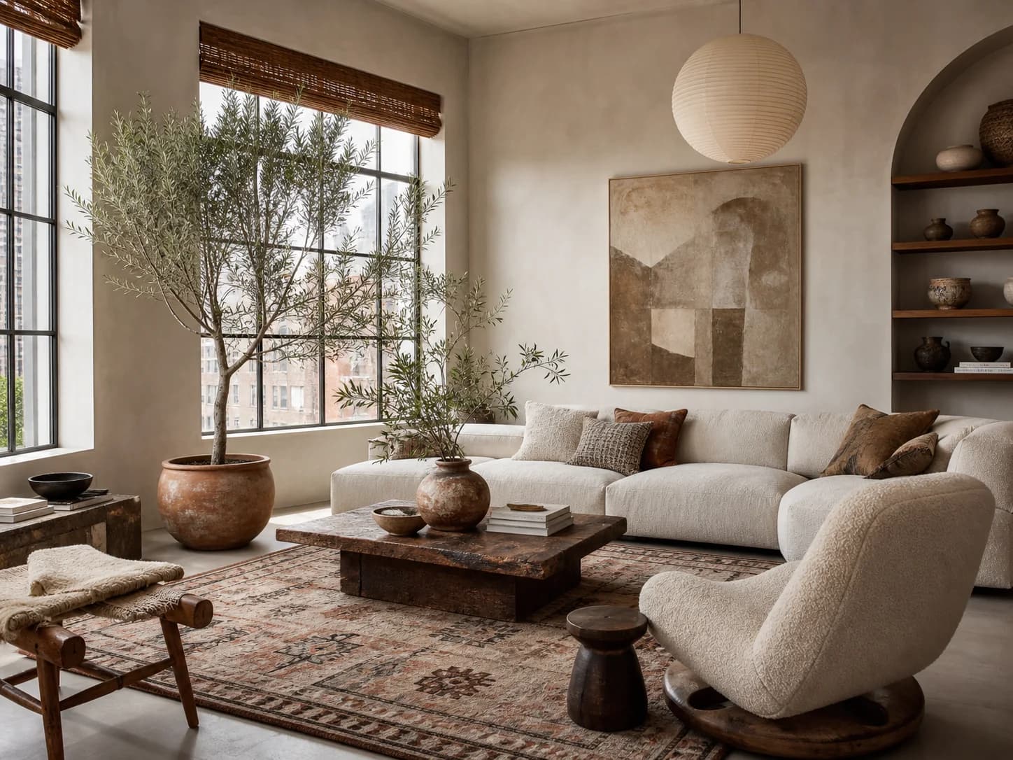 Bohemian Modern Living Room design inspiration