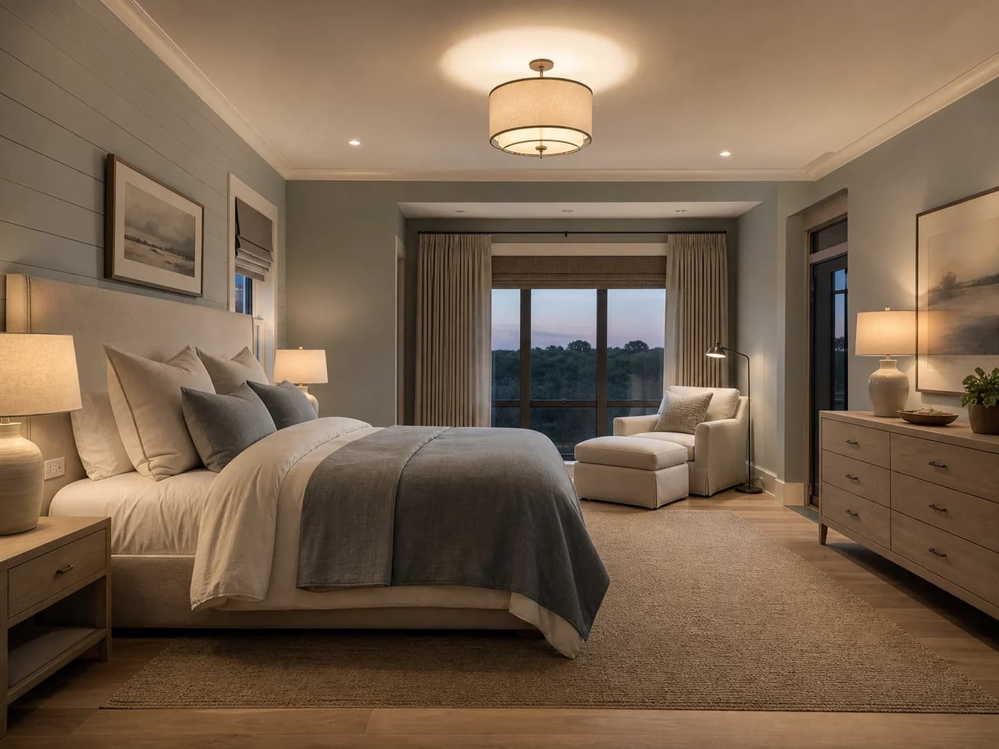 Coastal Calm bedroom design — bedrooms