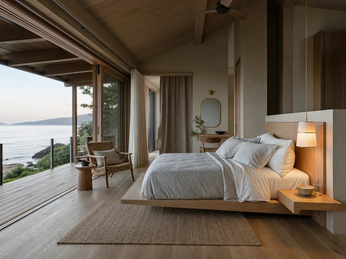 Coastal Calm bedroom design — bedrooms
