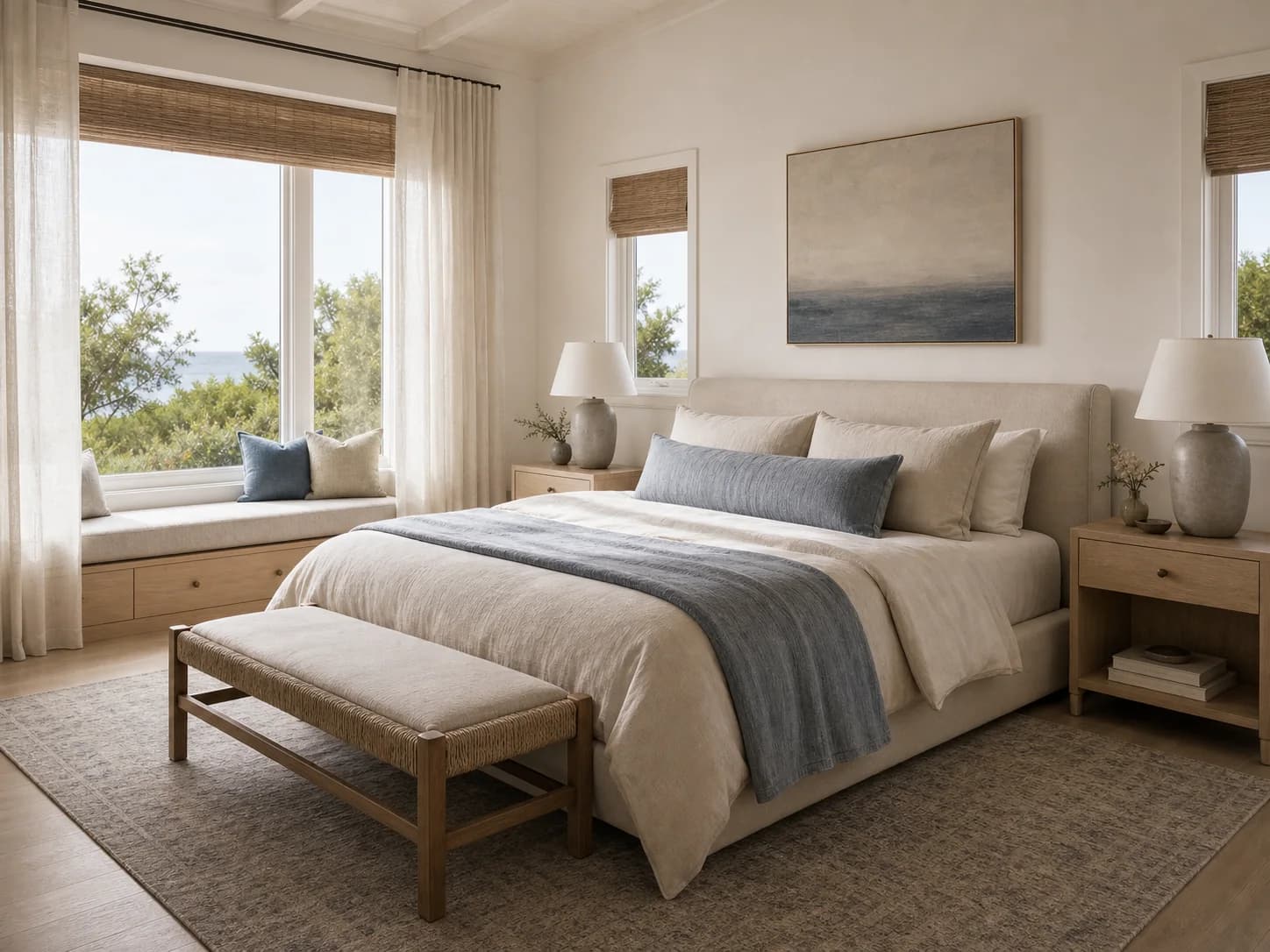 Coastal Calm Bedroom design inspiration