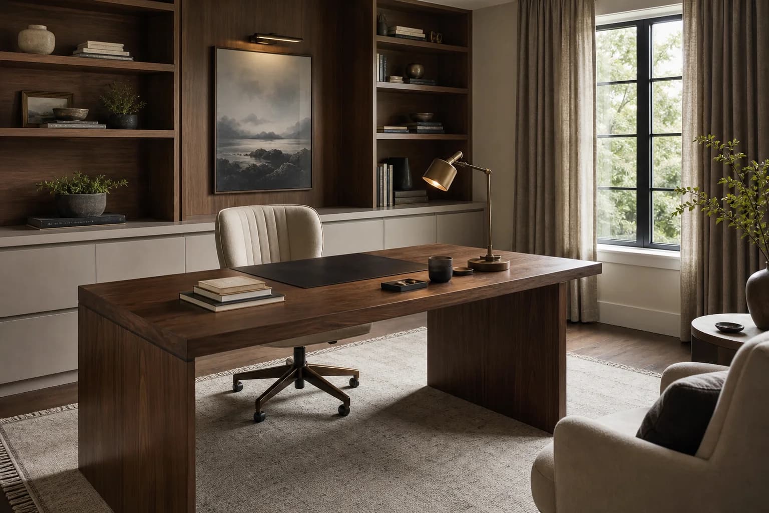 Contemporary home office design — home offices