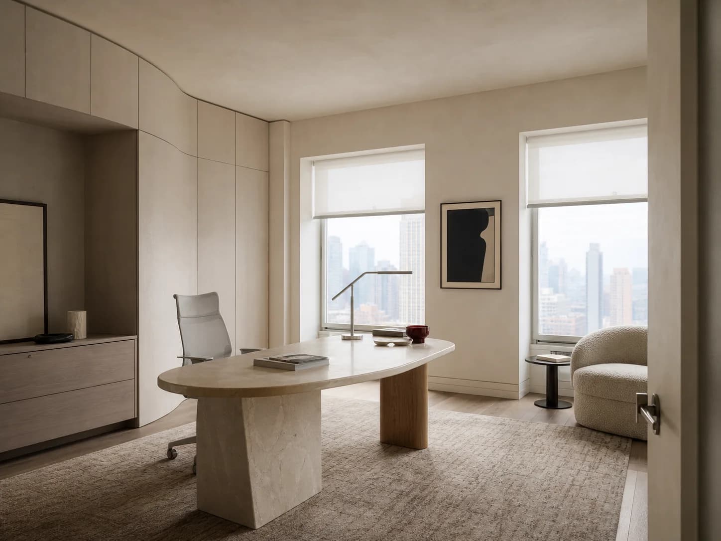 Contemporary home office design — home offices