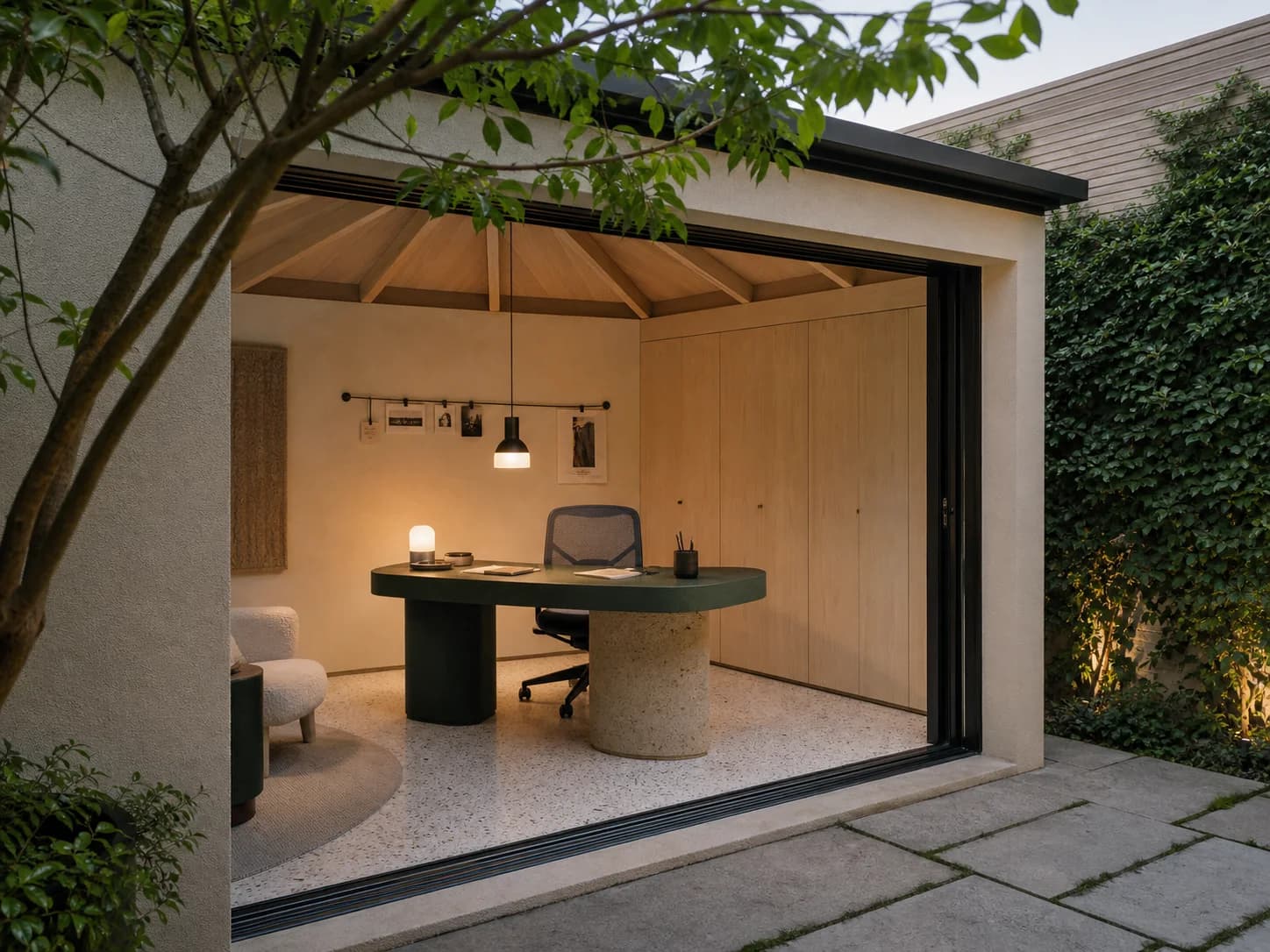 Contemporary home office design — home offices