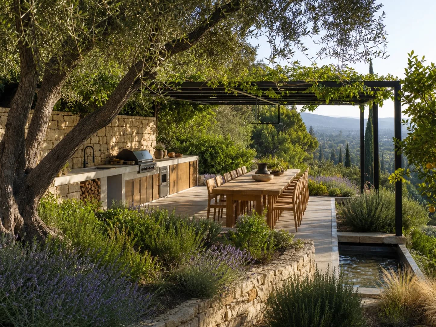 Contemporary Outdoor Room garden design — gardens