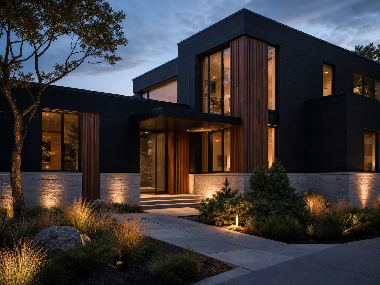 Deep Warm Black Exterior design inspiration