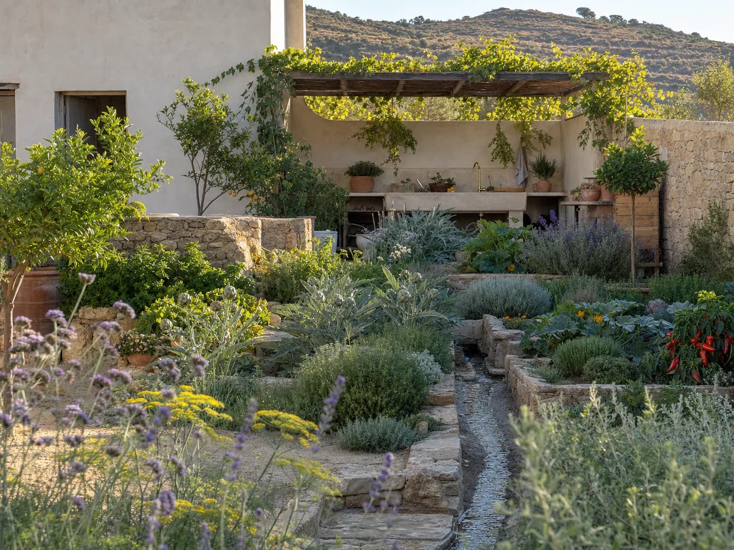Edible Potager garden design — gardens