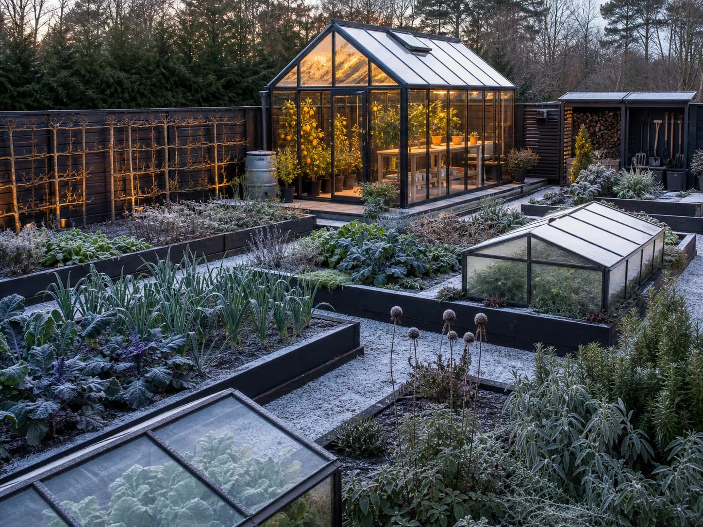 Edible Potager garden design — gardens