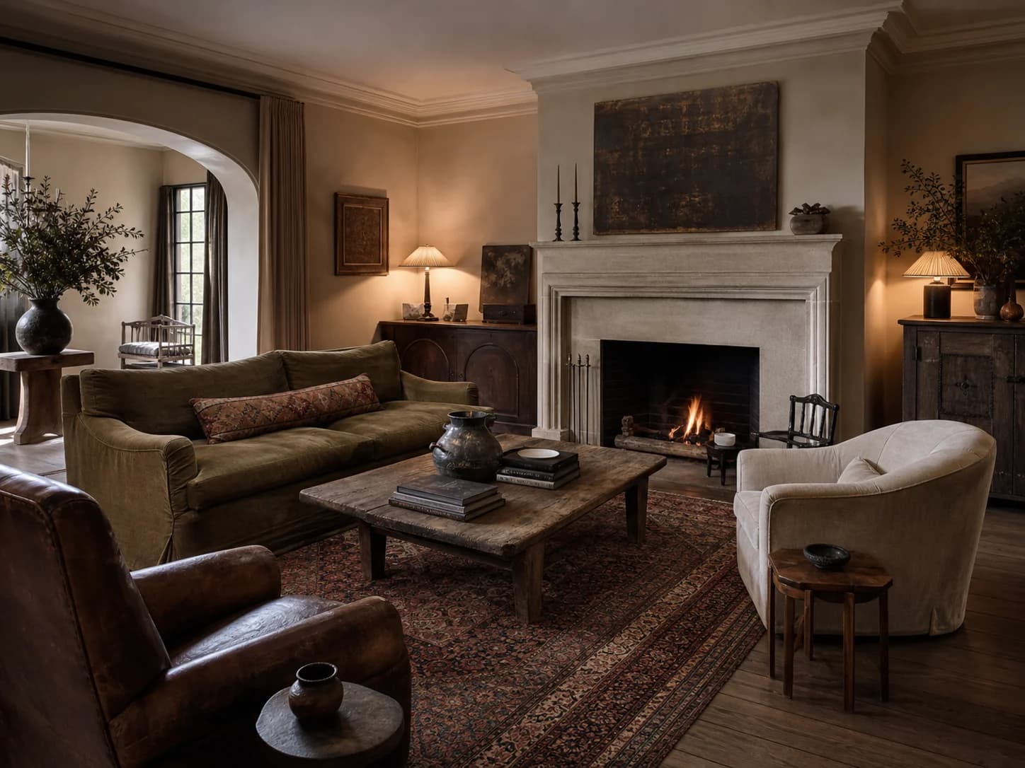 Found Luxury living room design — living rooms