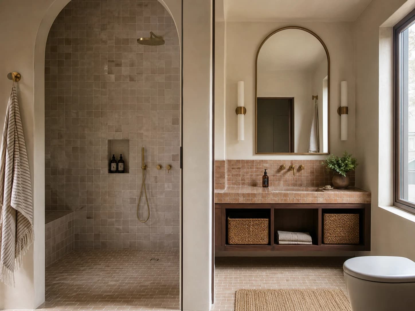 Hammam Tile bathroom design — bathrooms