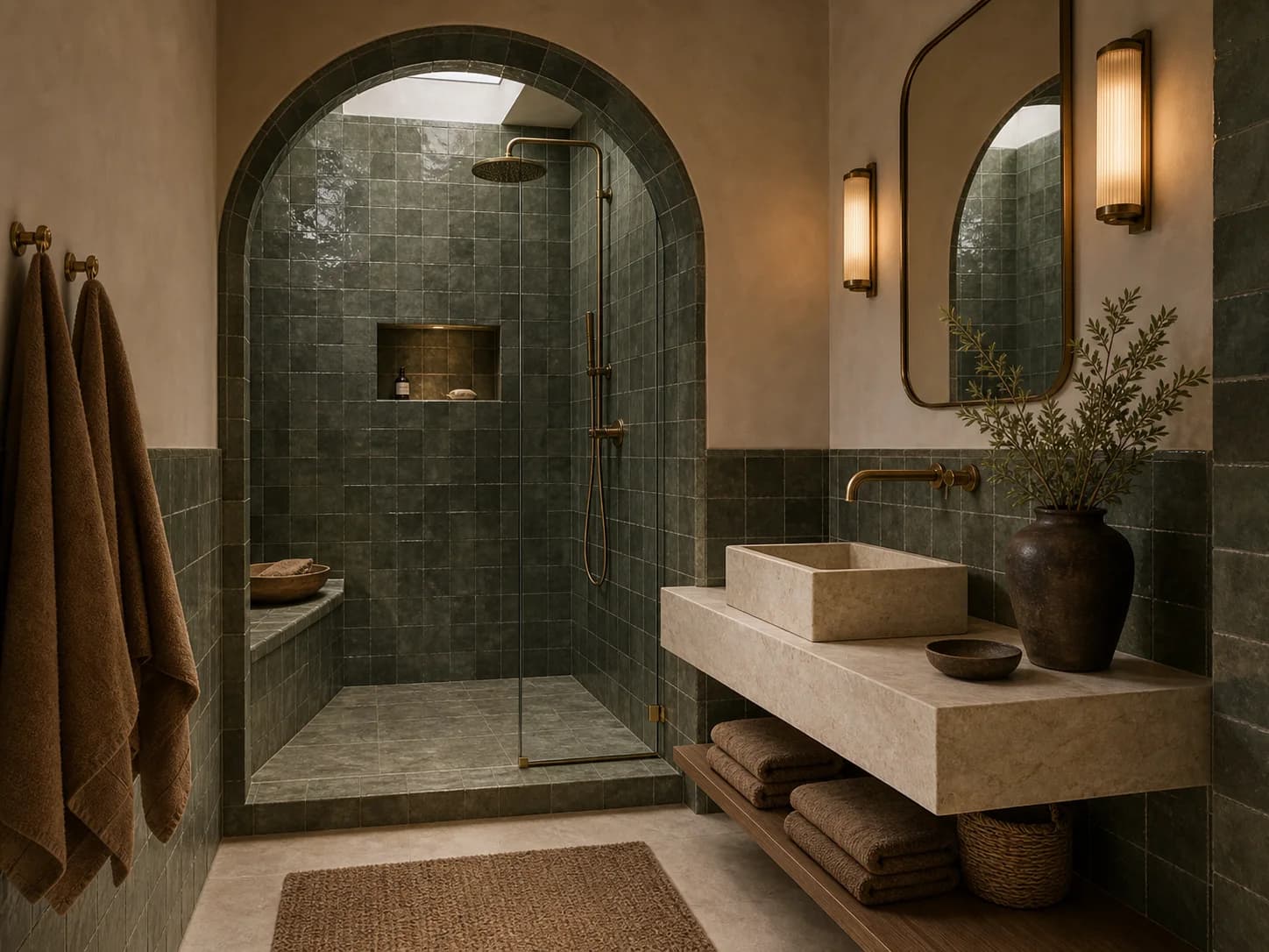 Hammam Tile Bathroom design inspiration