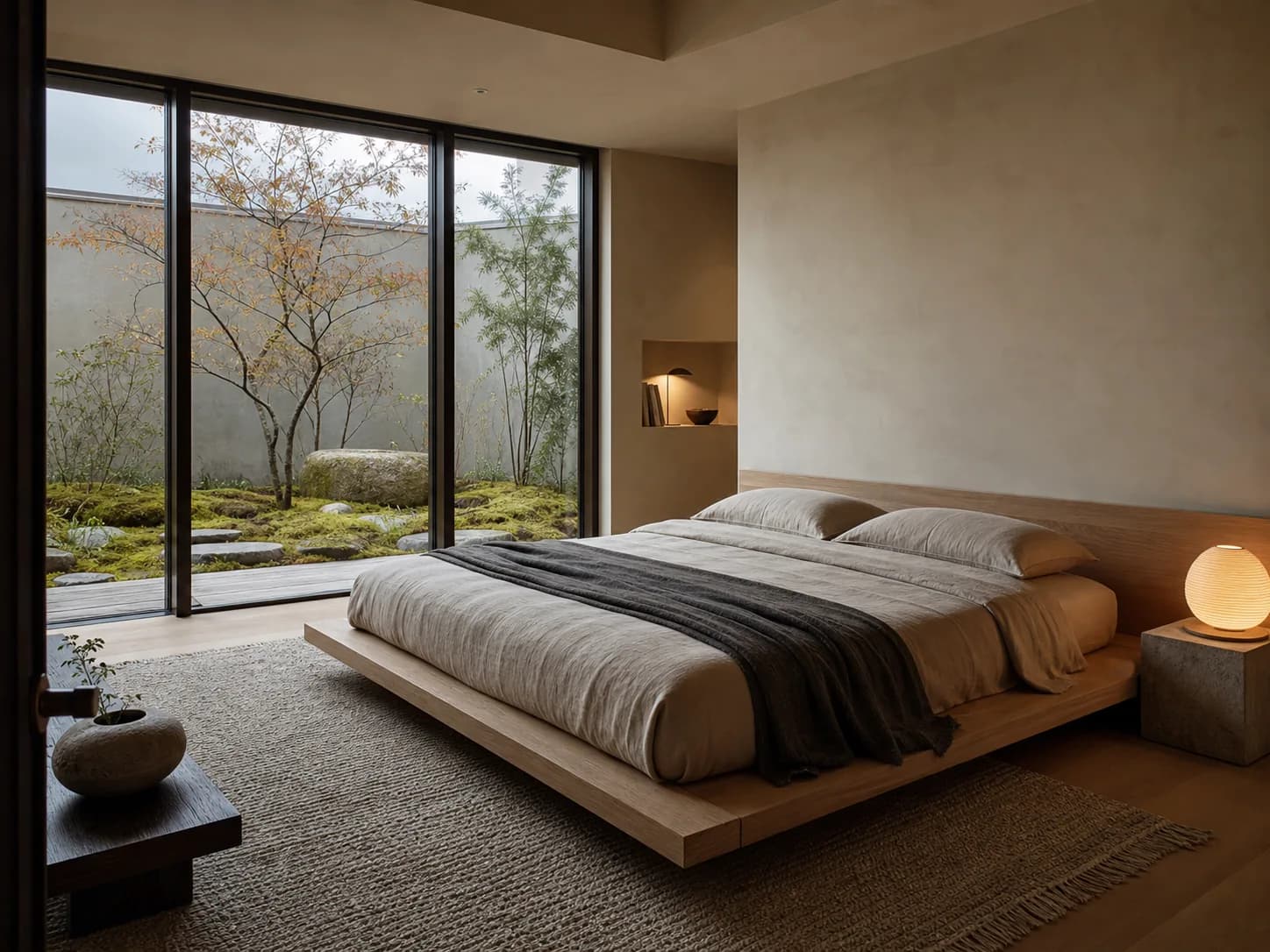 Japandi bedroom design — bedrooms