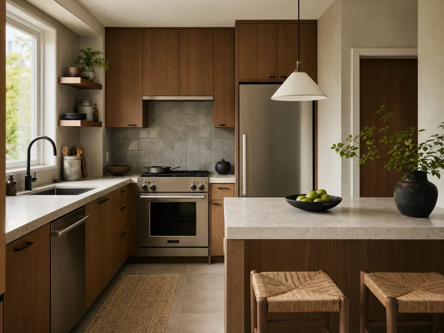 Japandi kitchen design — kitchens