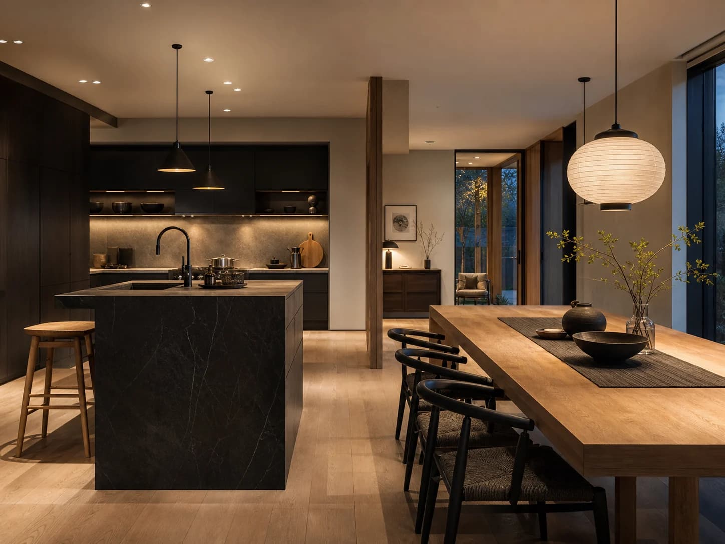 Japandi kitchen design — kitchens