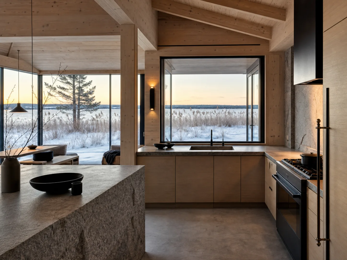 Japandi kitchen design — kitchens