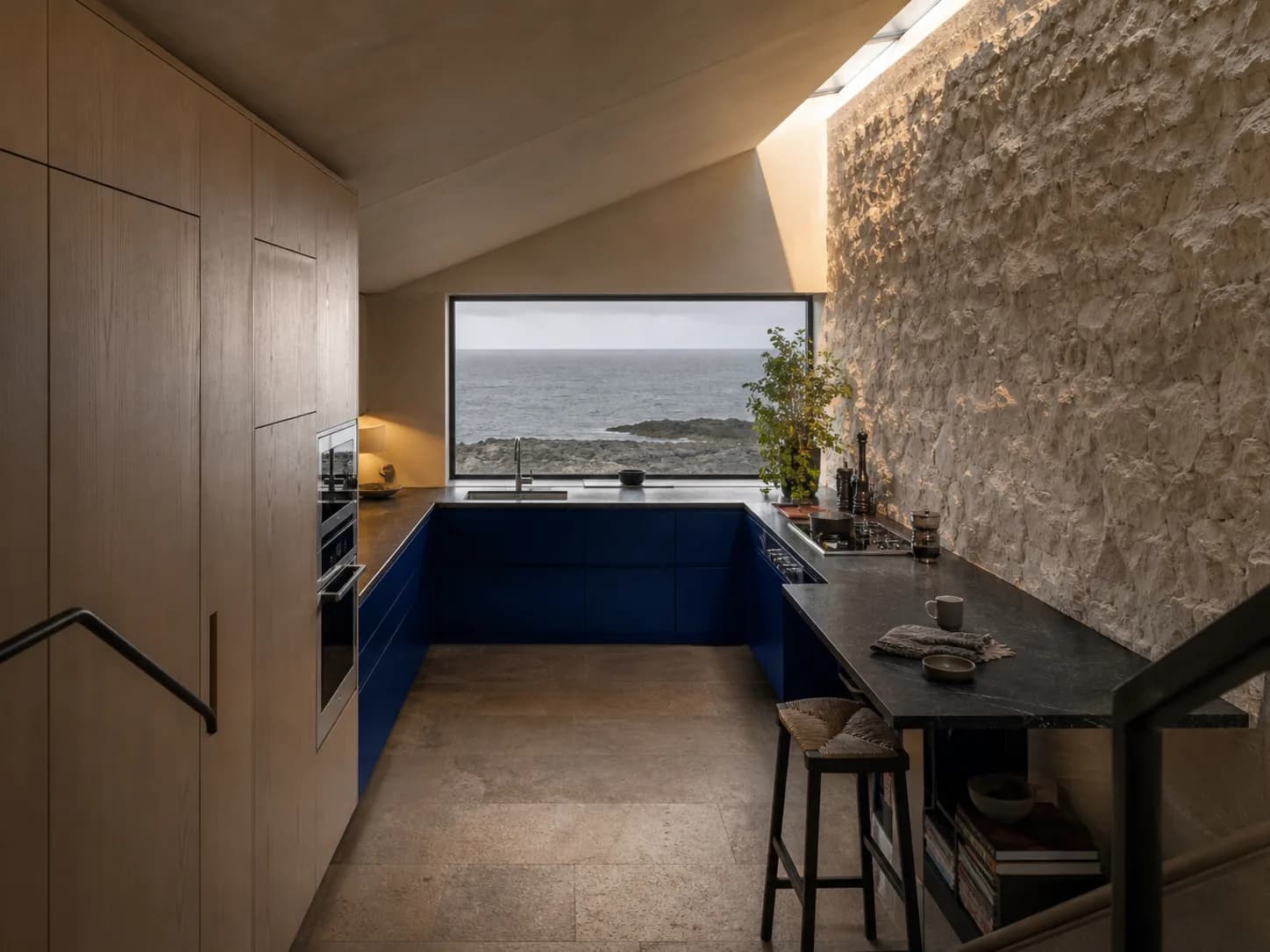 Layered Contrast kitchen design — kitchens