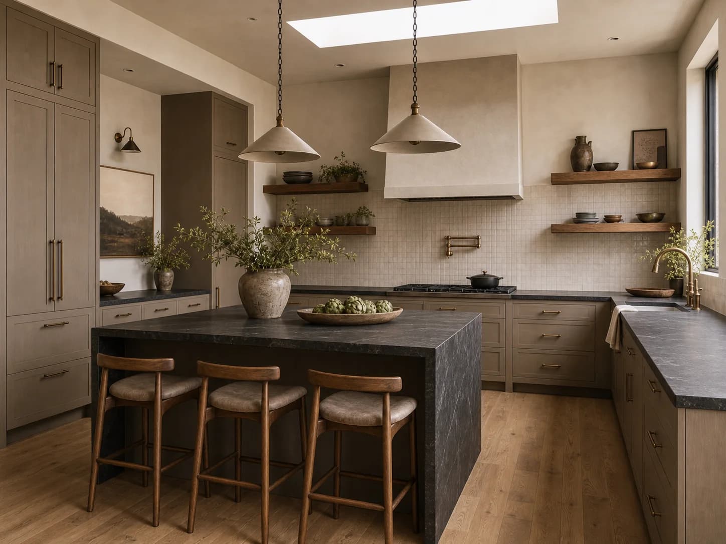 Layered Contrast Kitchen design inspiration