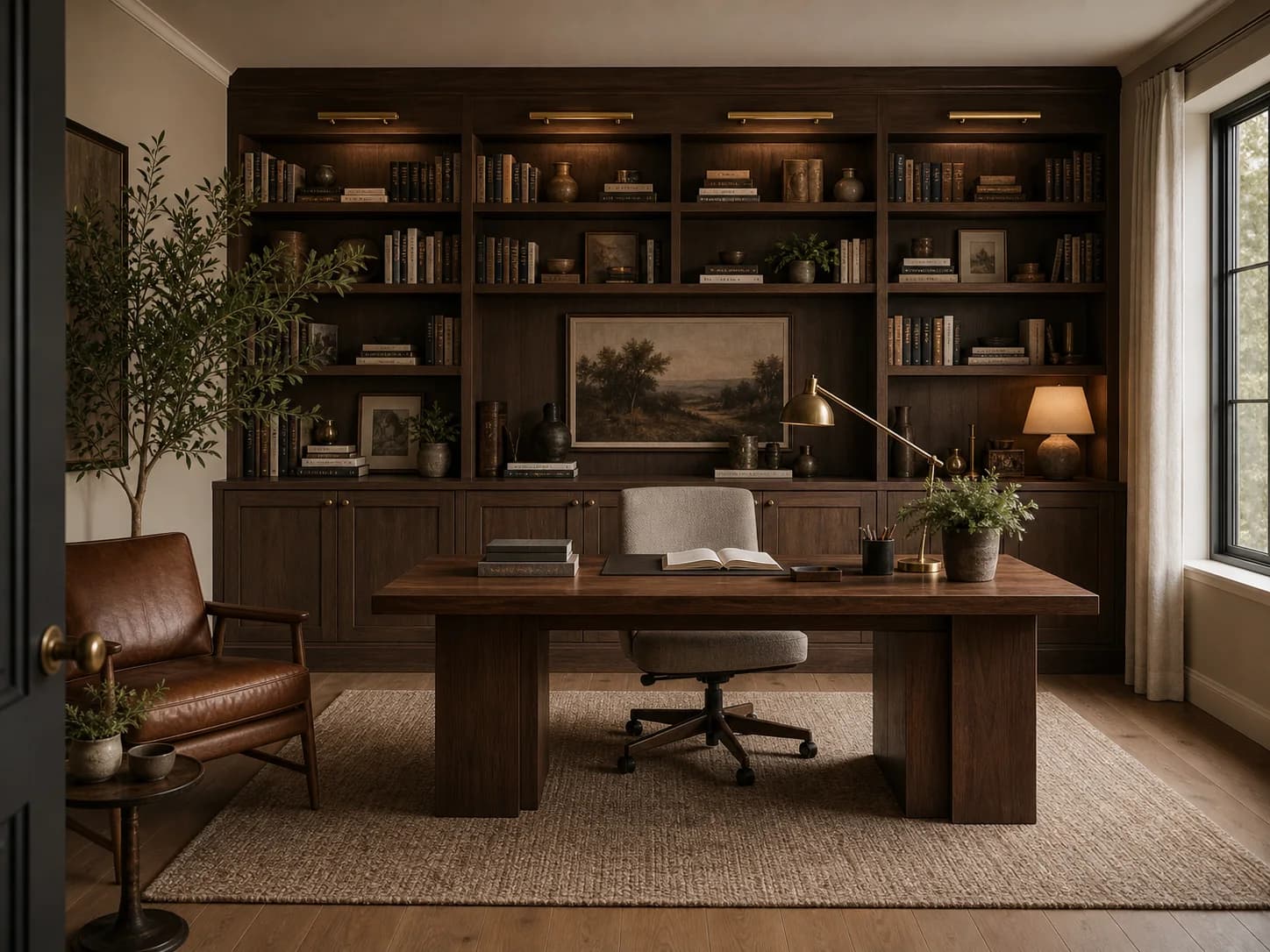 Library Home Office design inspiration