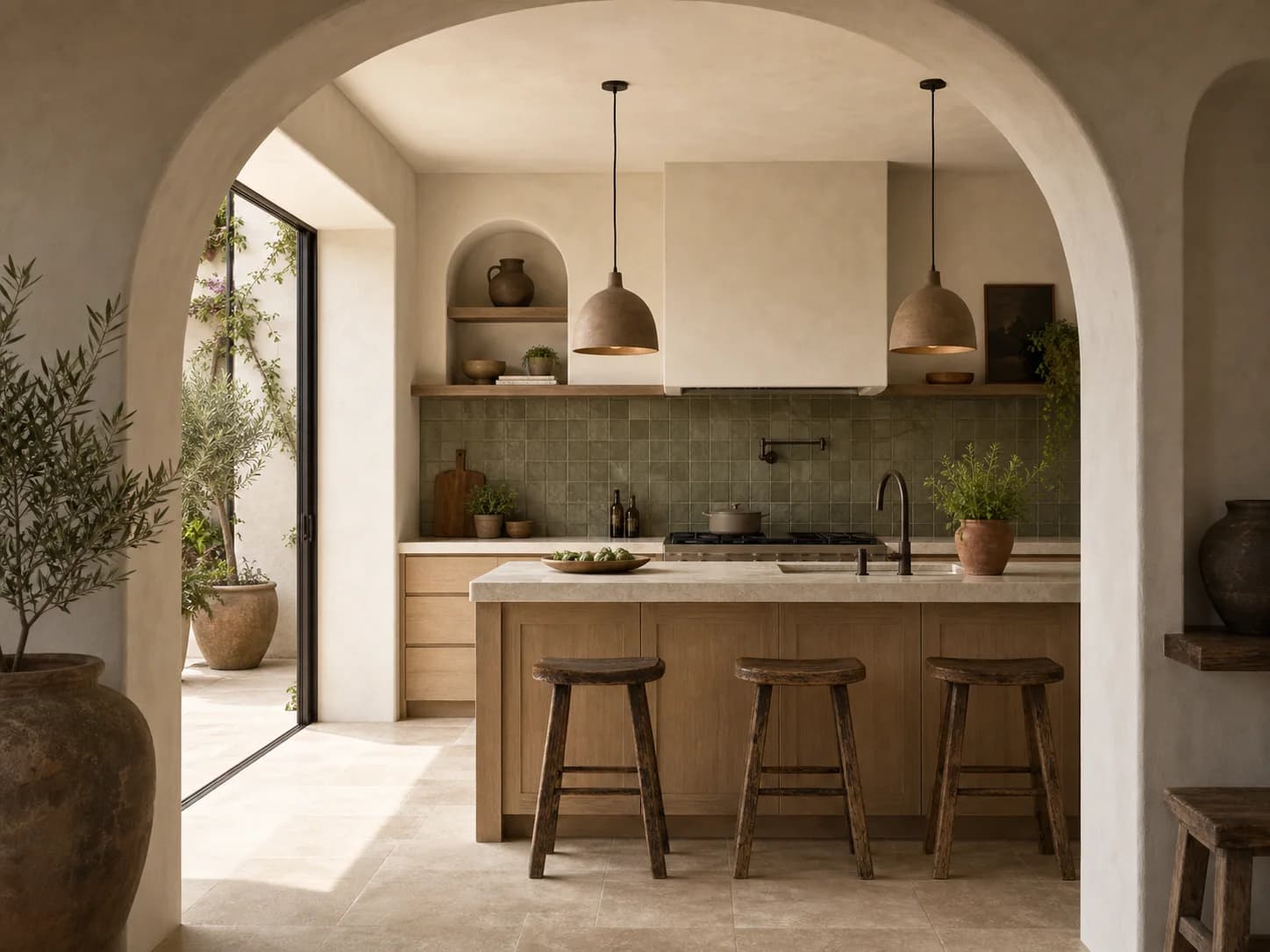 Mediterranean Modern kitchen design — kitchens