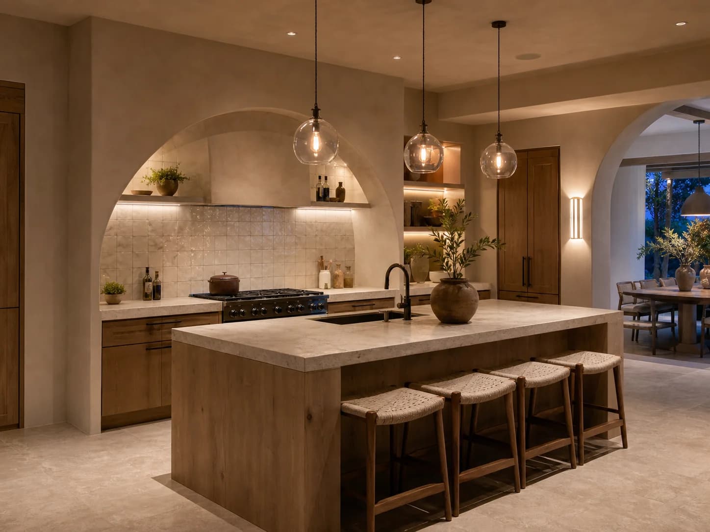 Mediterranean Modern kitchen design — kitchens