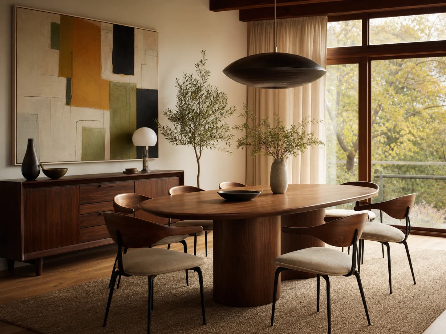 Midcentury Modern Dining Room design inspiration