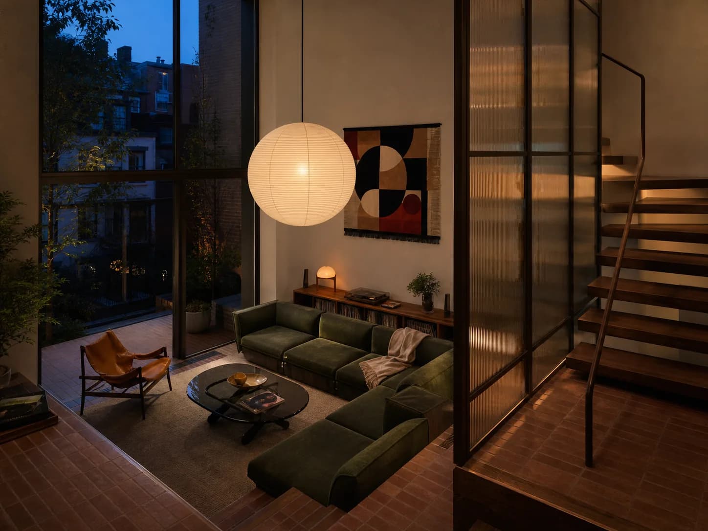 Midcentury Modern living room design — living rooms