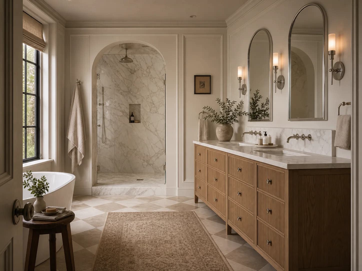 Modern Classic bathroom design — bathrooms