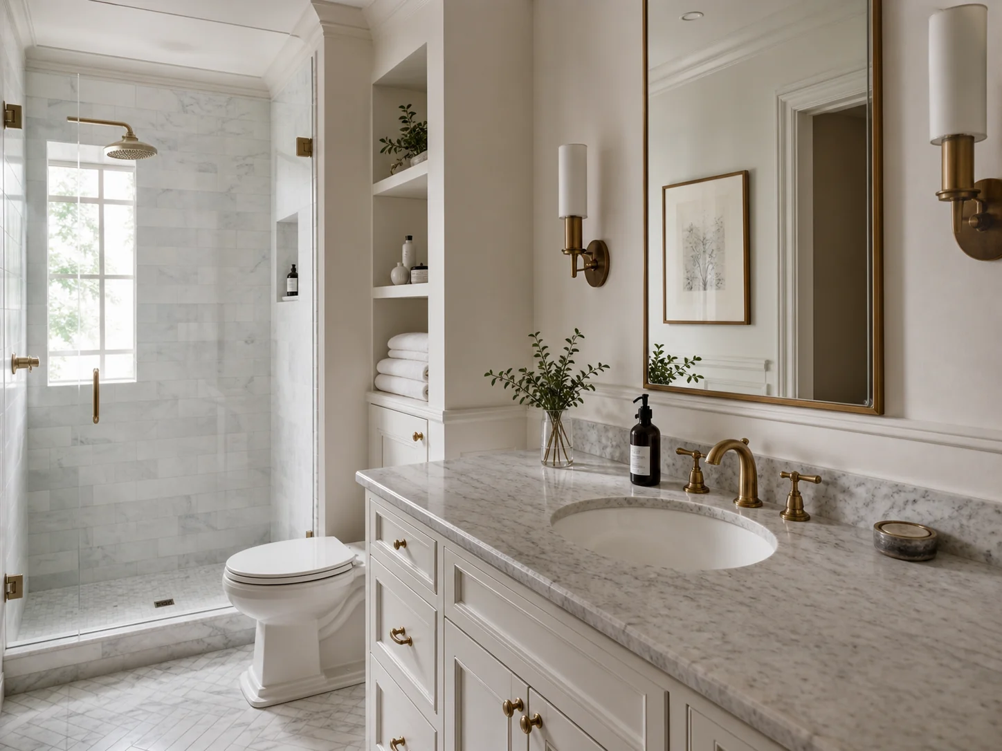 Modern Classic bathroom design — bathrooms