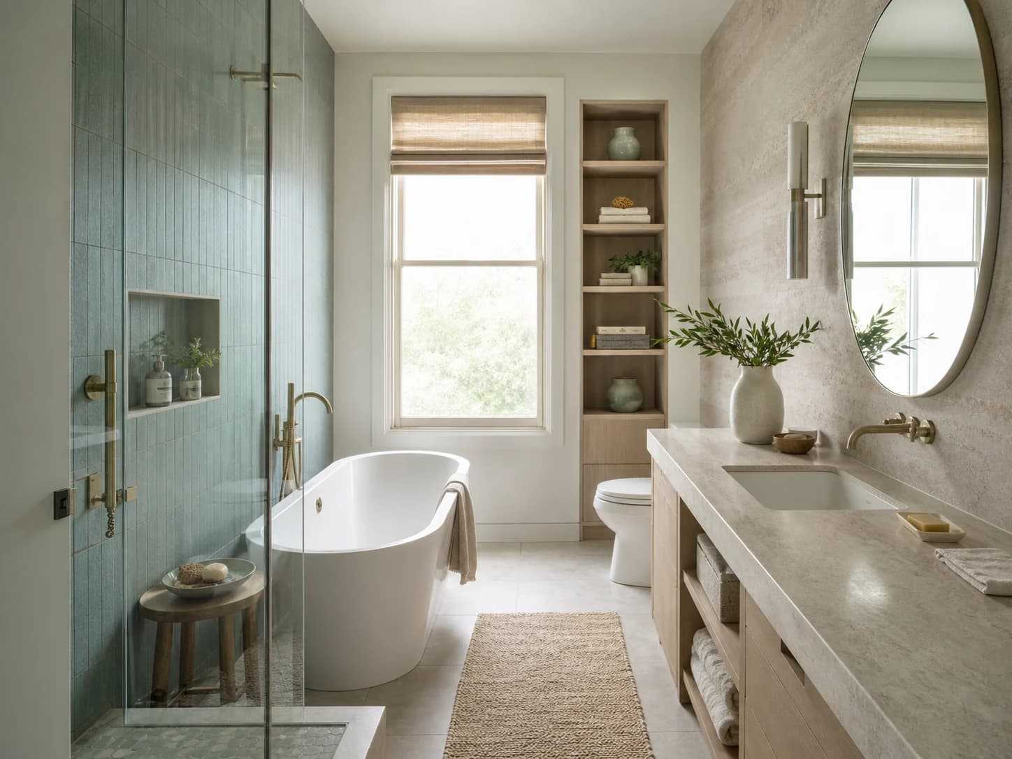 Modern Coastal bathroom design — bathrooms
