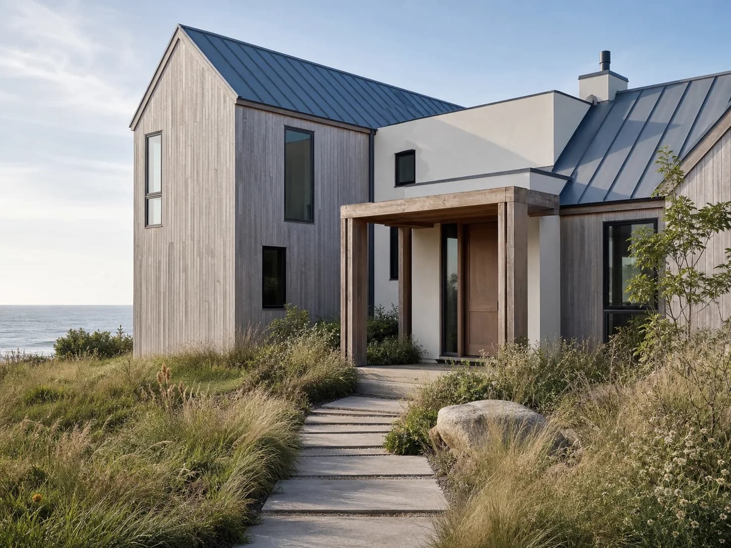 Modern Coastal exterior design — exteriors