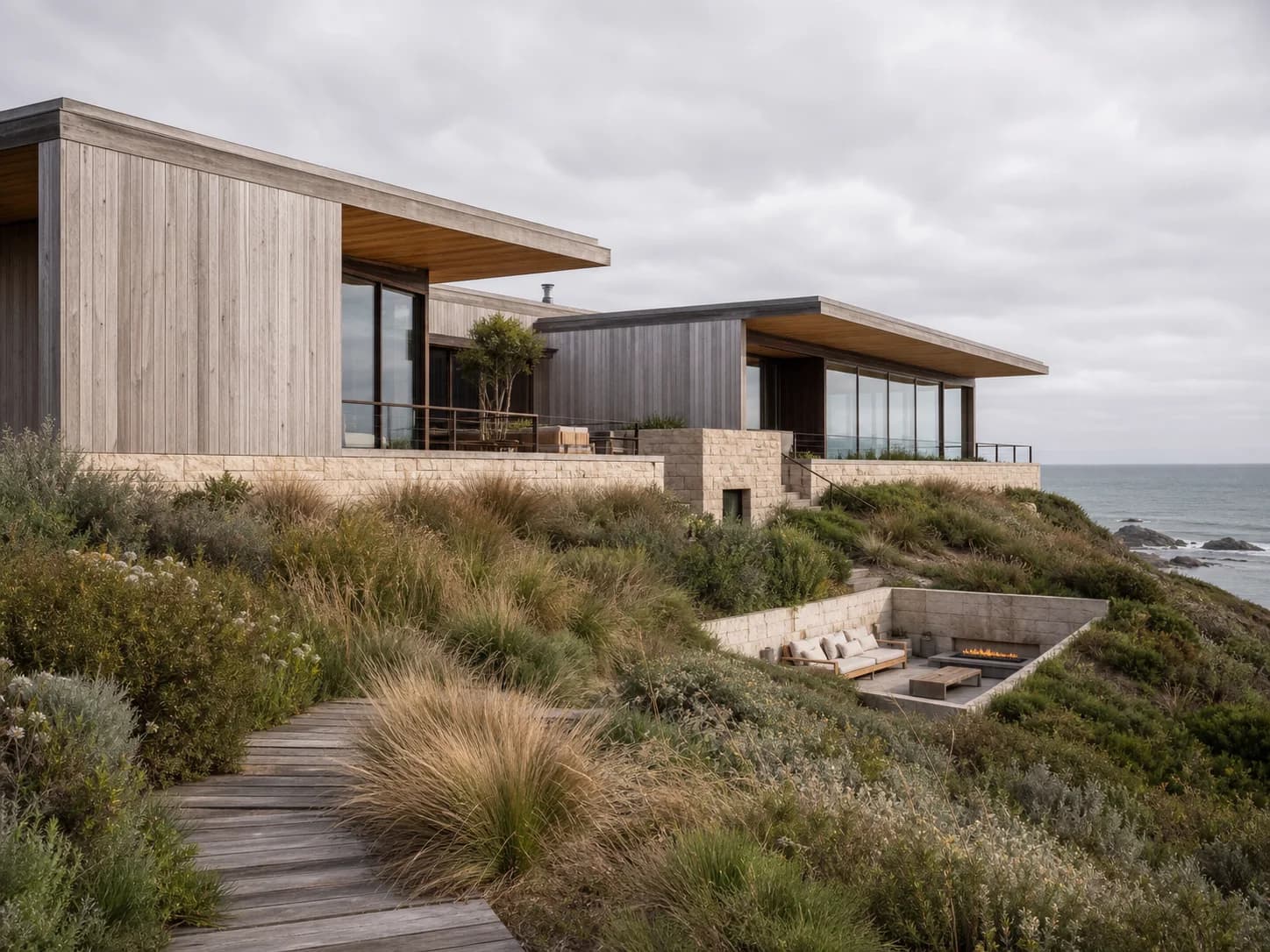 Modern Coastal exterior design — exteriors