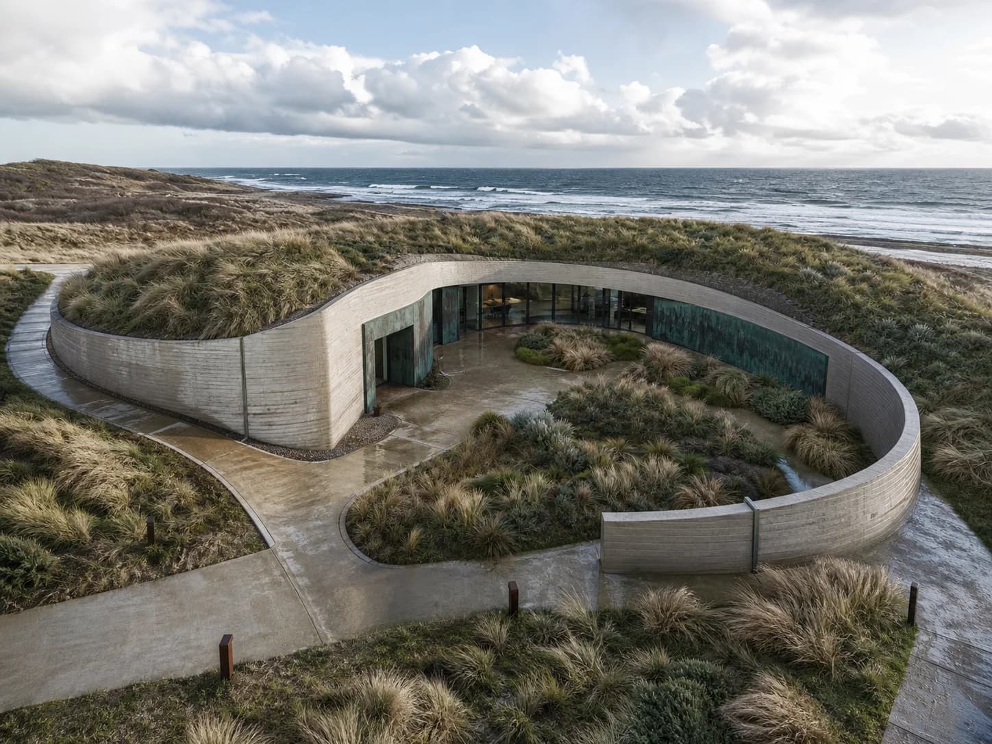 Modern Coastal exterior design — exteriors