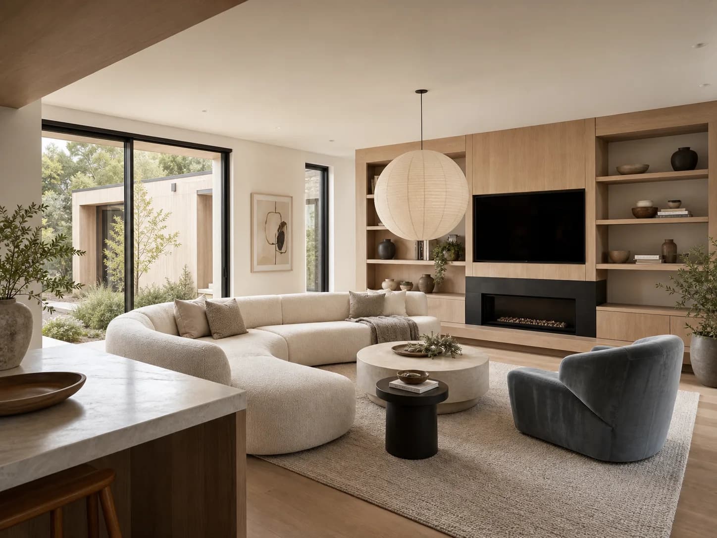 Modern Contemporary living room design — living rooms