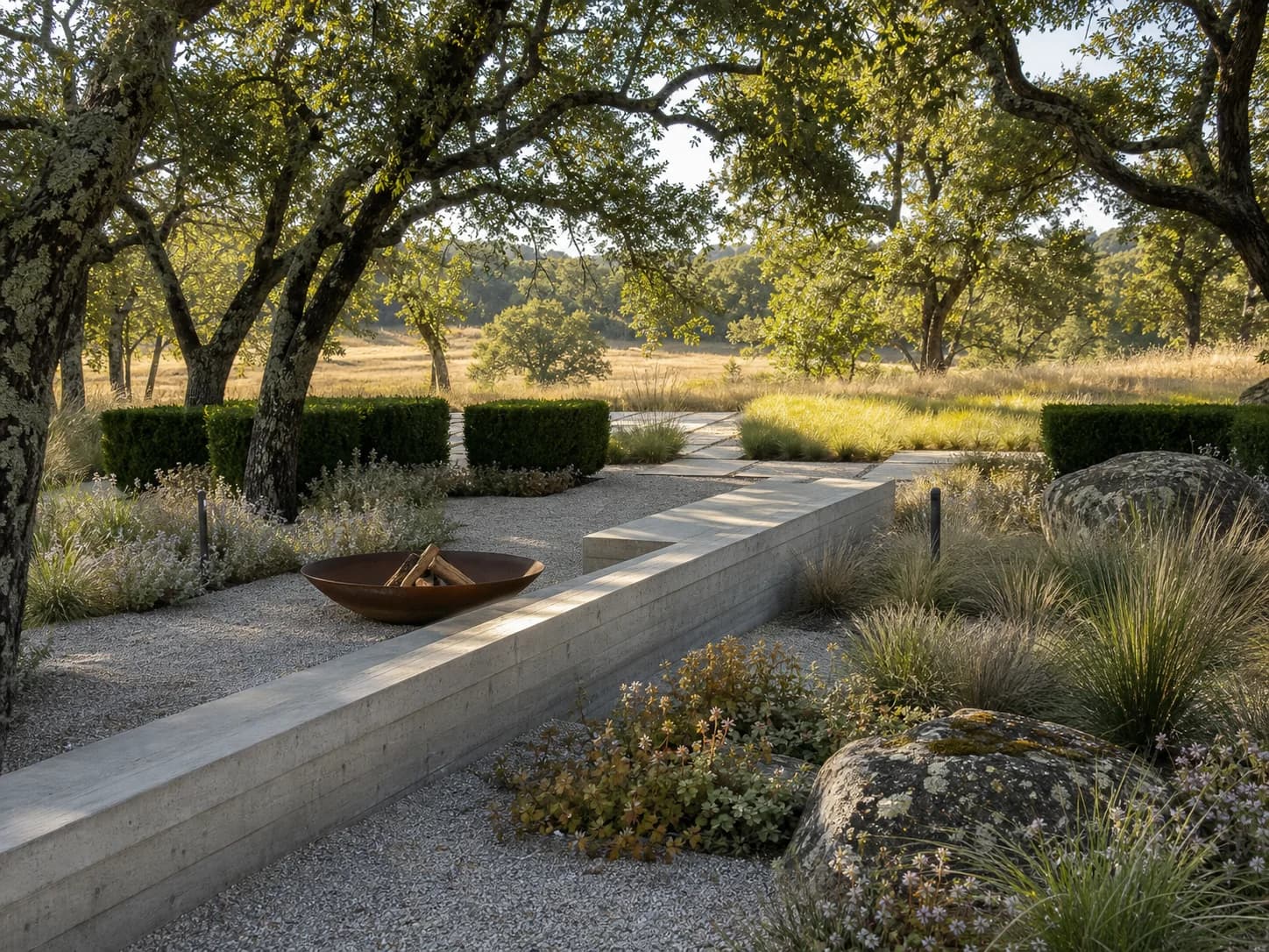 Modern Woodland garden design — gardens