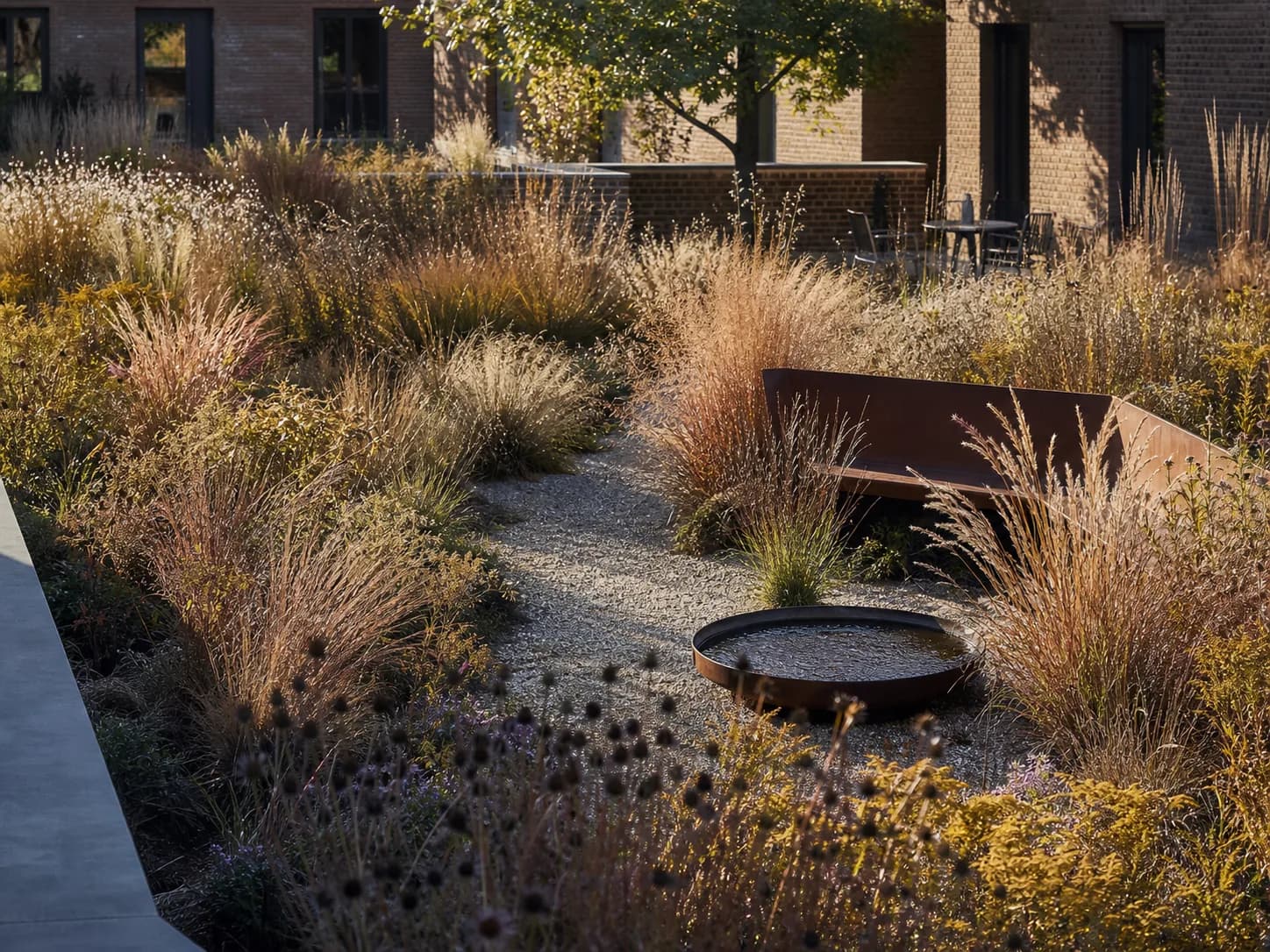 Naturalistic Meadow garden design — gardens