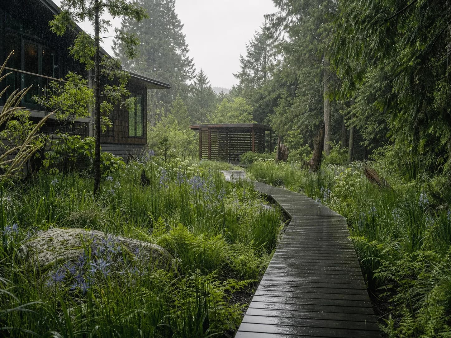 Naturalistic Meadow garden design — gardens