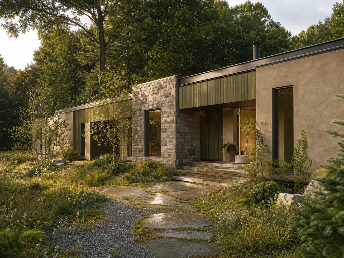 Nature-Neutral exterior design — exteriors