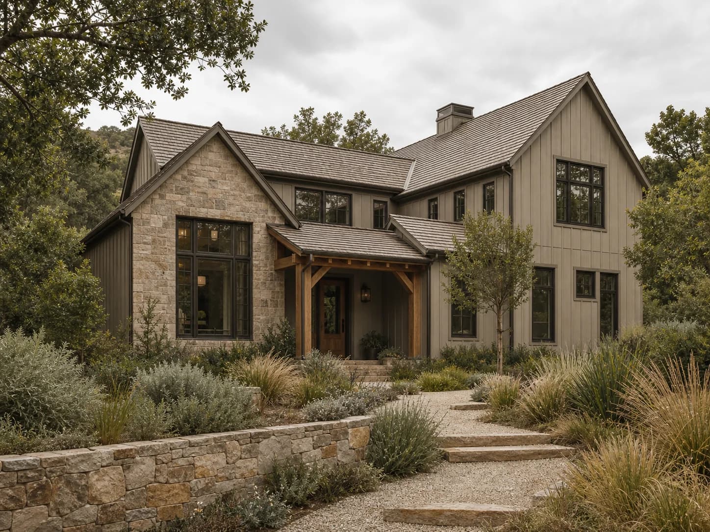Nature-Neutral Exterior design inspiration