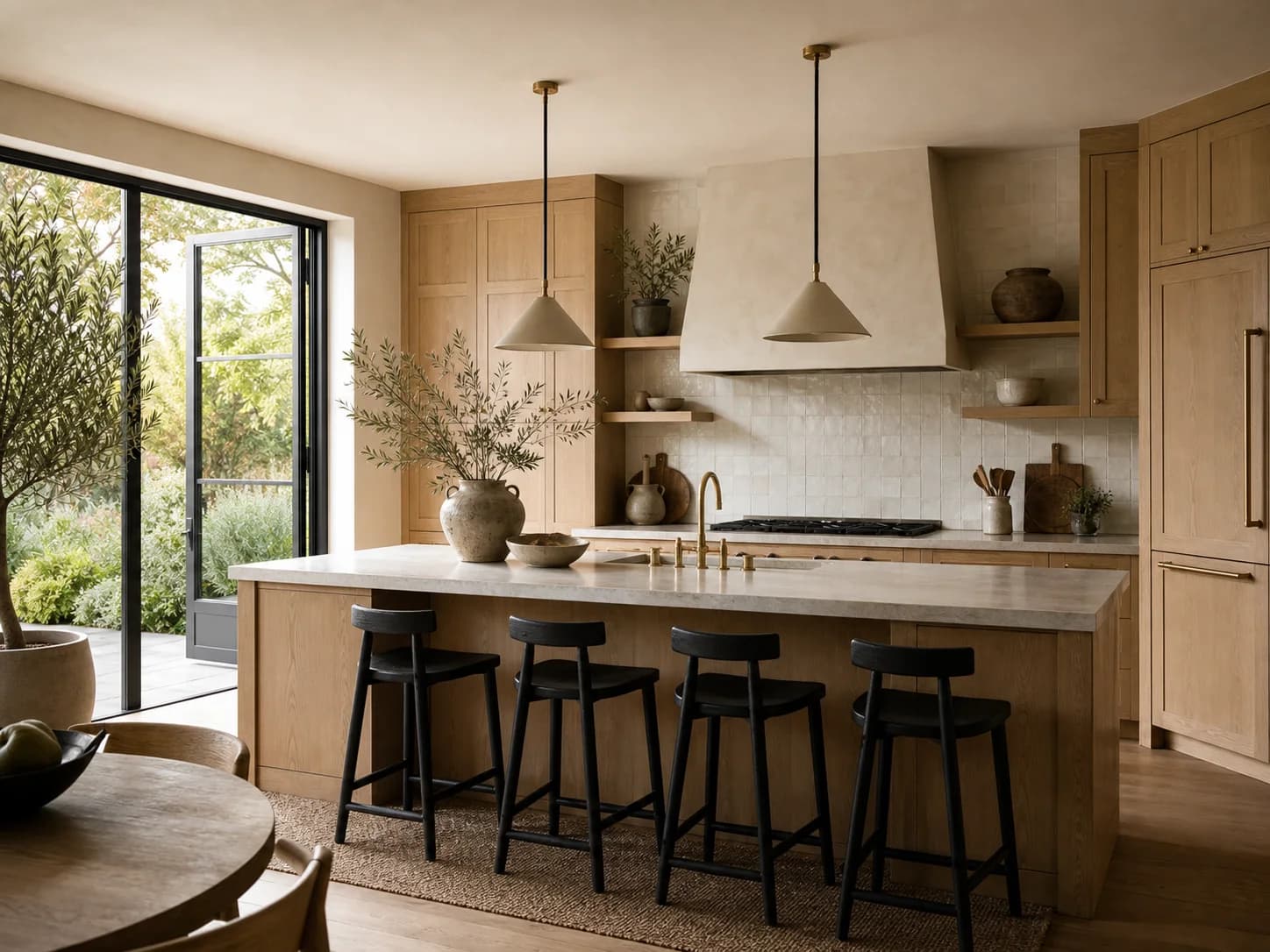 Organic Modern kitchen design — kitchens