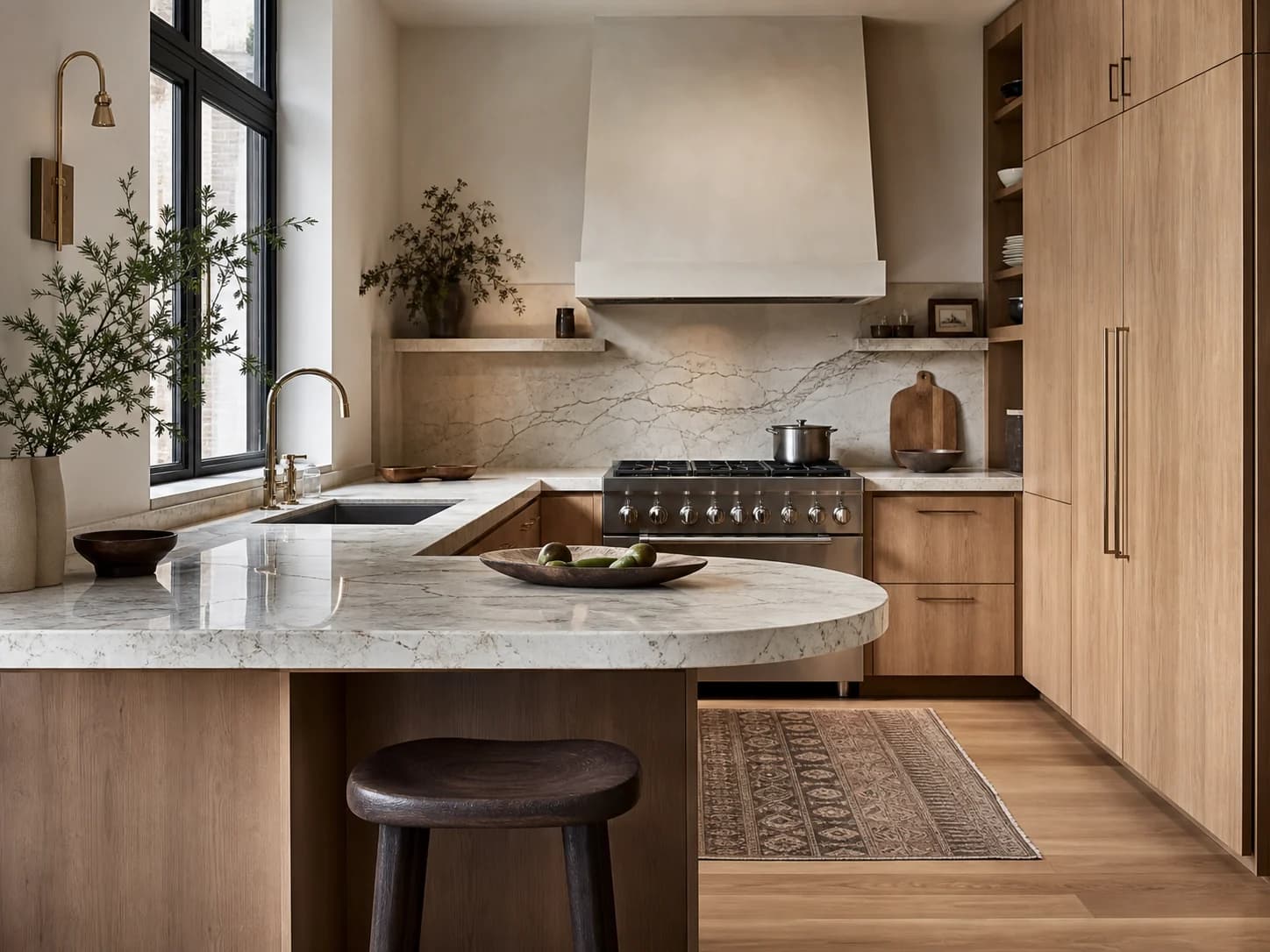 Organic Modern kitchen design — kitchens