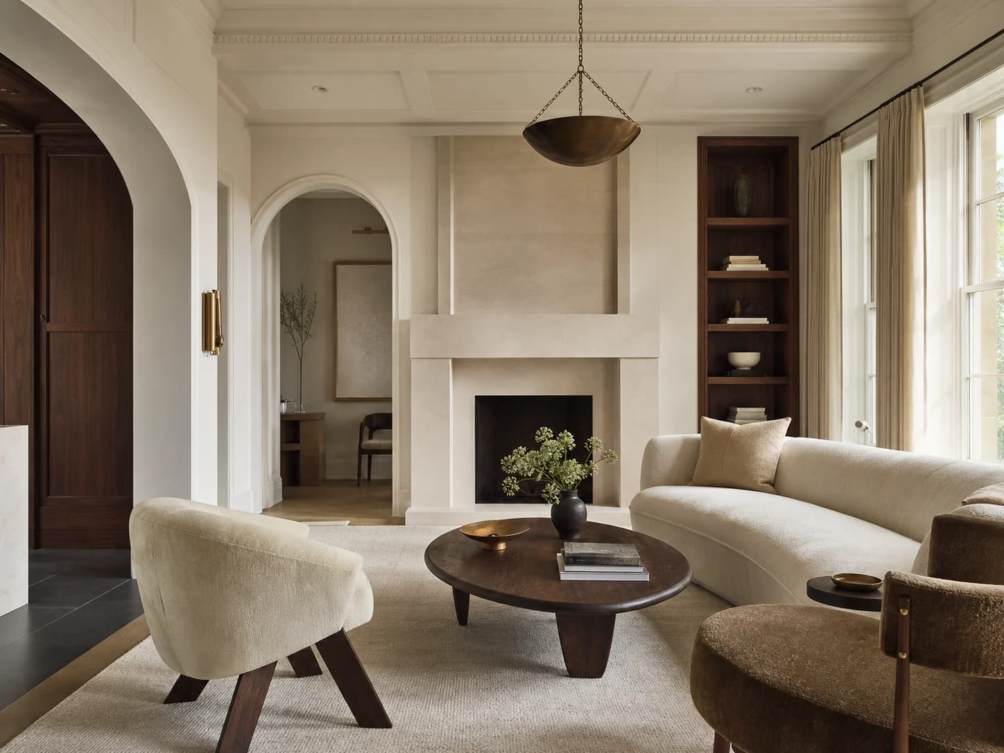 Quiet Luxury living room design — living rooms
