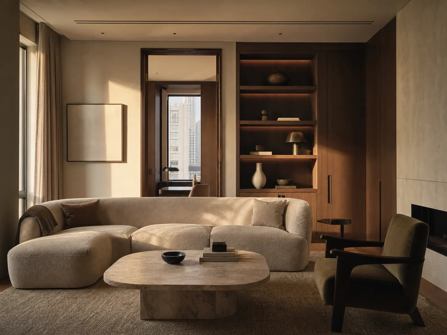 Quiet Luxury living room design — living rooms