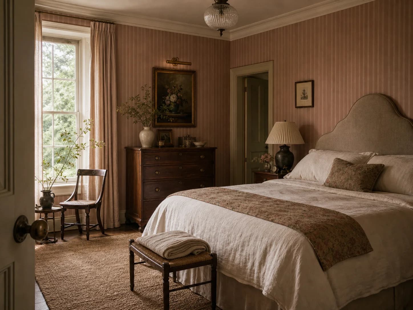 Romantic Heritage bedroom design — bedrooms