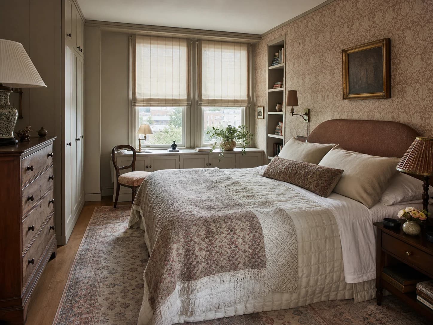 Romantic Heritage bedroom design — bedrooms