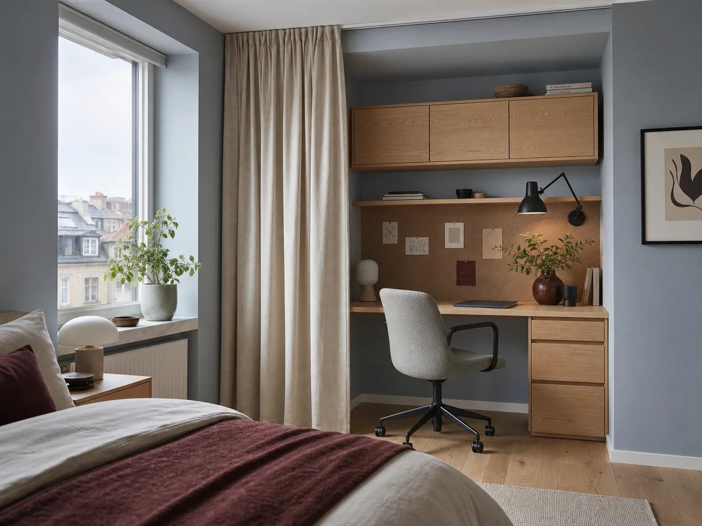 Scandinavian home office design — home offices