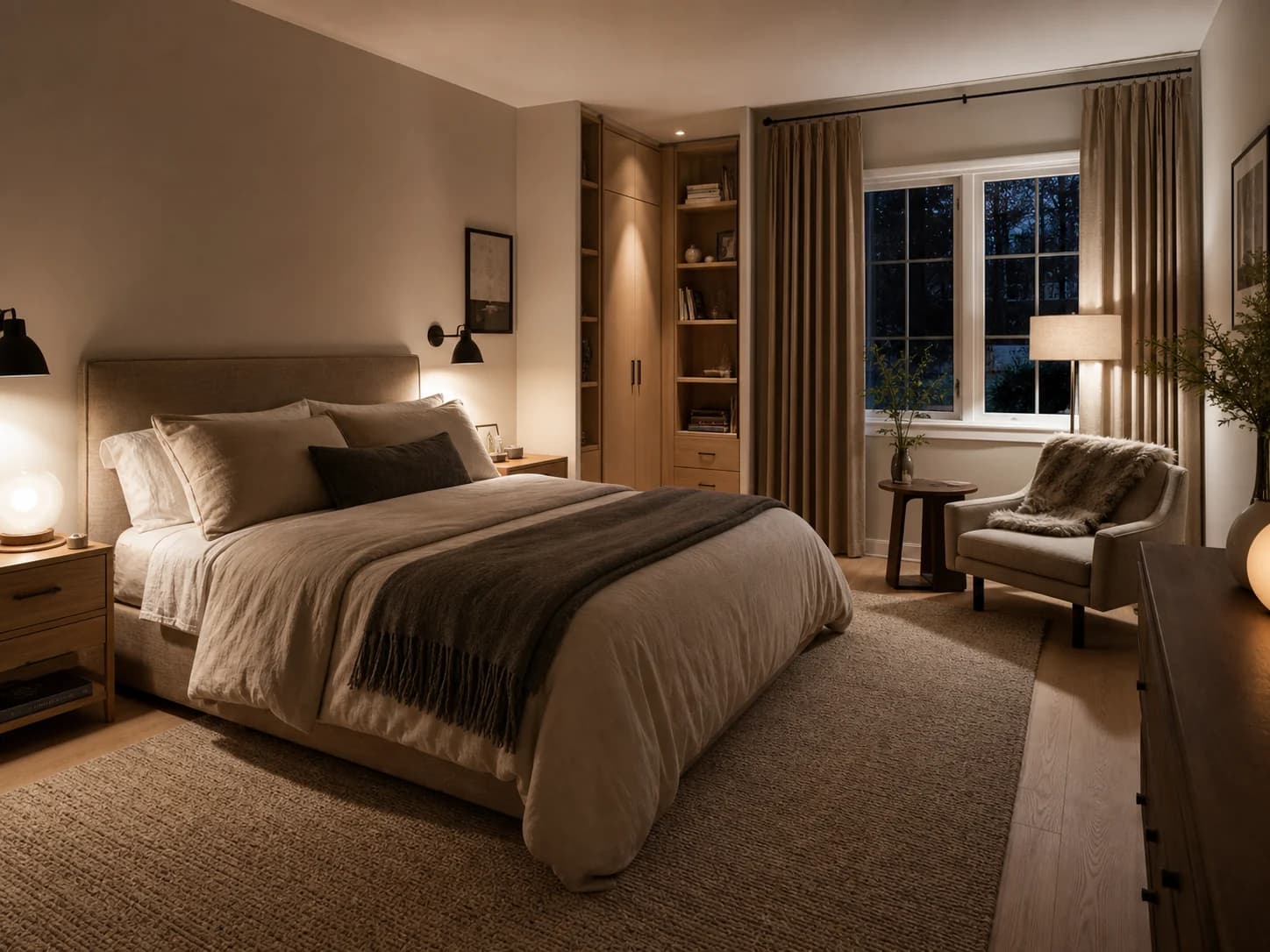 Scandinavian Modern bedroom design — bedrooms