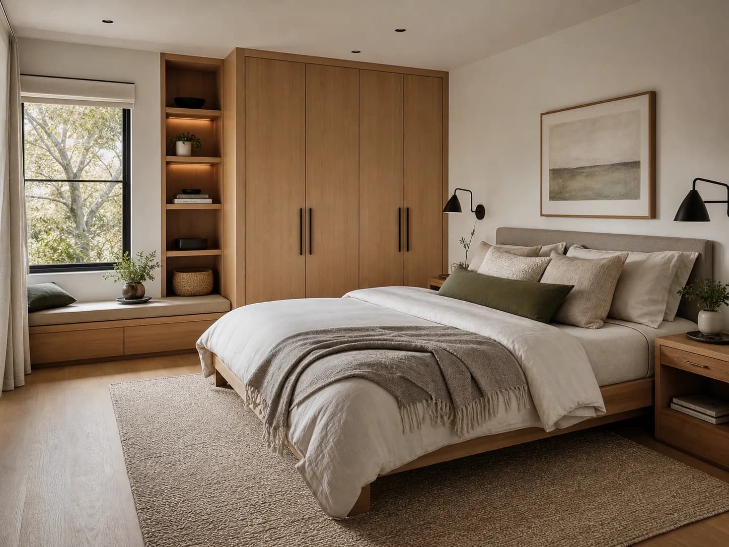 Scandinavian Modern Bedroom design inspiration