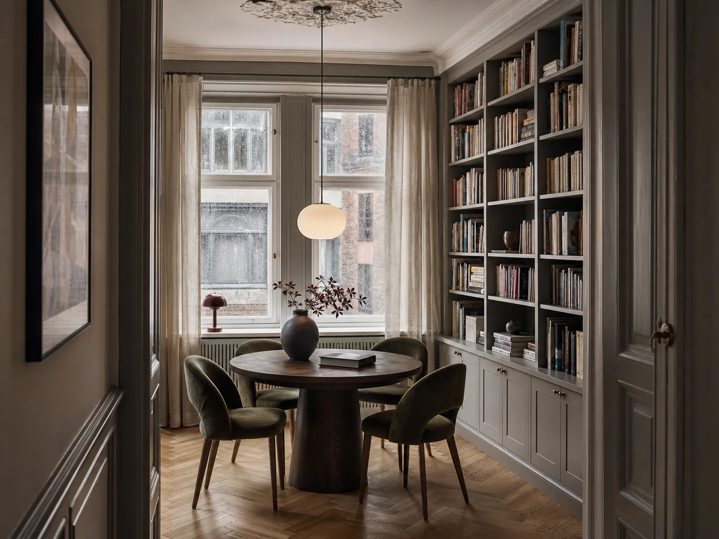 Scandinavian Modern dining room design — dining rooms